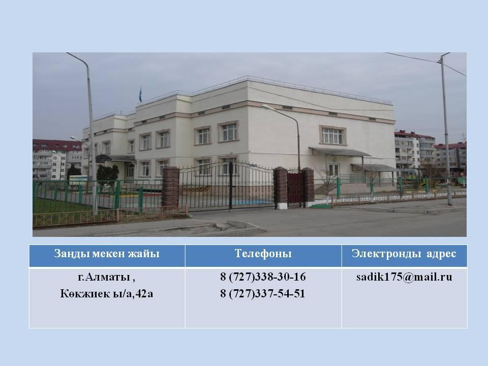Байланыс номерлері