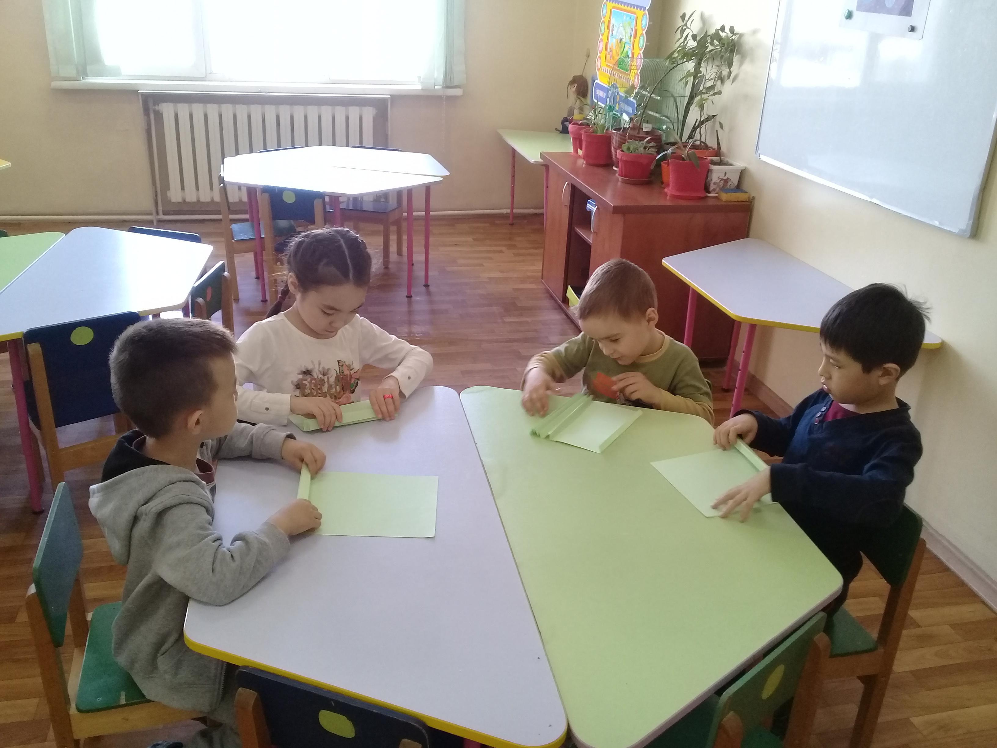 Ересек "Қарлығаш"тобы- тәжірибелік жұмыс 