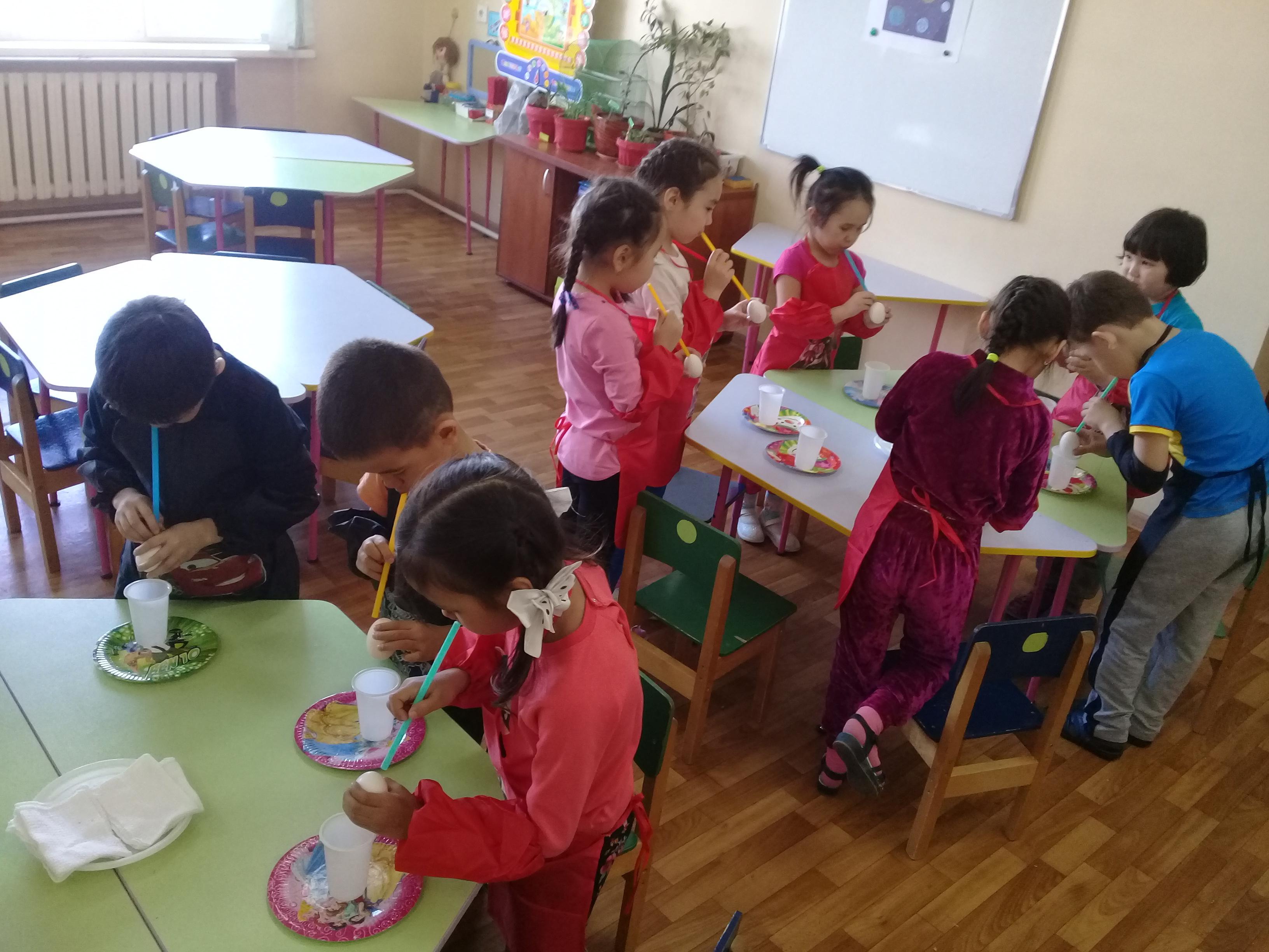 Ересек "Қарлығаш"тобы- тәжірибелік жұмыс 
